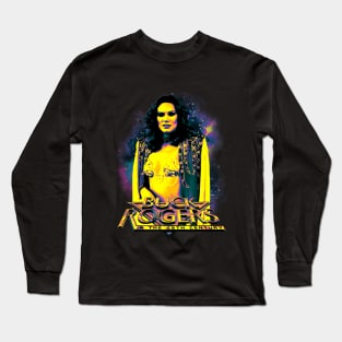 Grain Shaded Gradient Map - buck rogers princess ardala draconian Long Sleeve T-Shirt